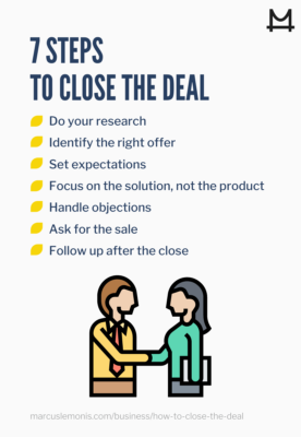 6 Steps On How To Effectively Close a Business Deal