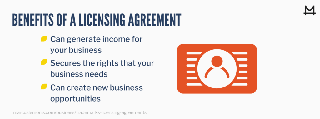 Benefits of a licensing agreement for your business