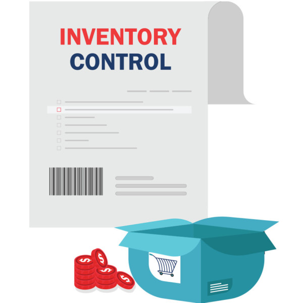 Keep track of stock with inventory control sheets