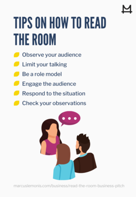 Tips on how to read the room effectively
