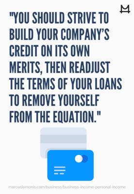 Building business credit.