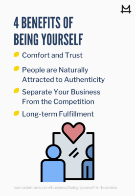 The Benefits of Being Yourself