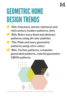 List of geometric trends making a comeback.