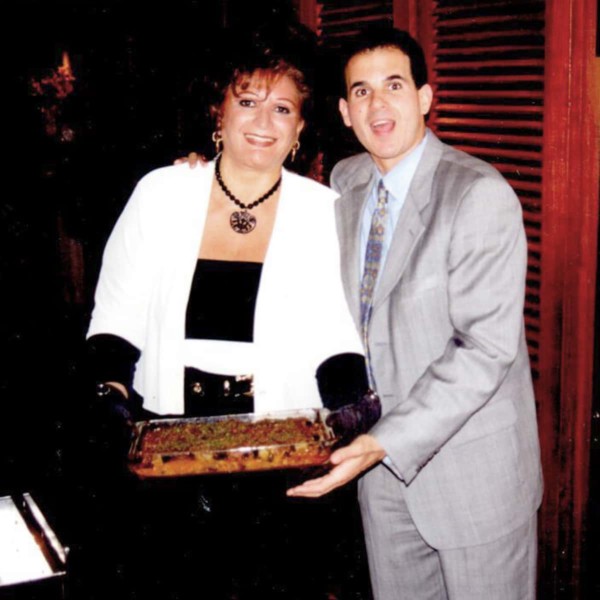 Image of Marcus Lemonis with his mother.