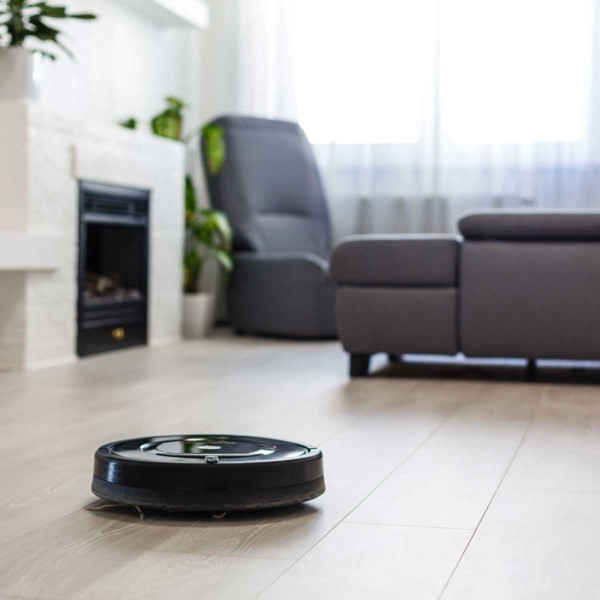 Image of a smart sweeper robot.
