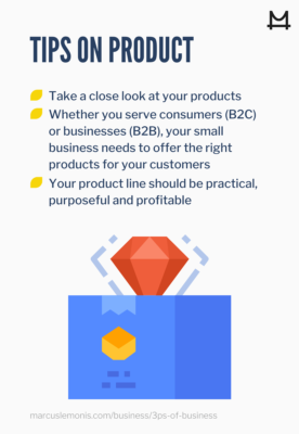 List of tips on product for business success