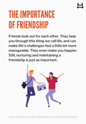 Defining the importance of friendship