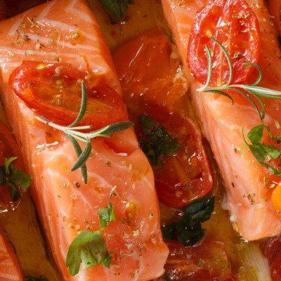 Image of salmon filets