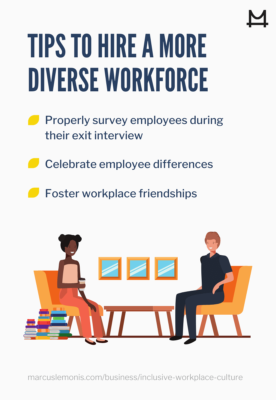hiring tips for a diverse workplace workforce