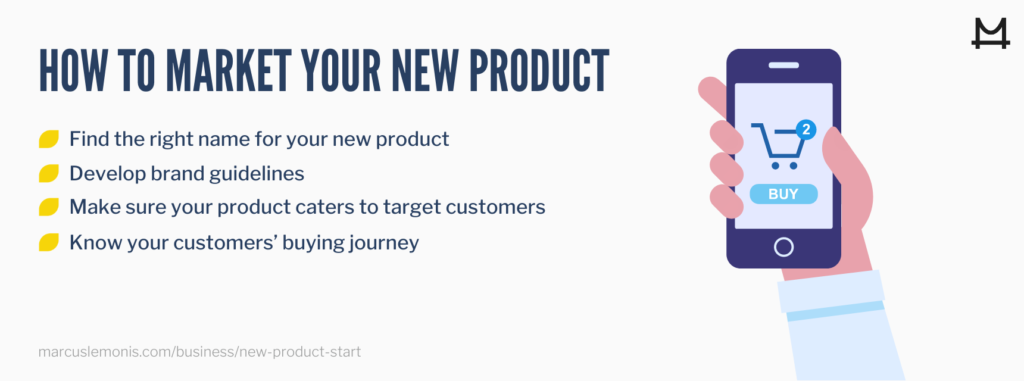 how to start a new product