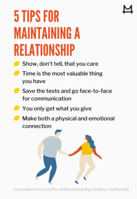 graphic sharing tips to maintain a relationship