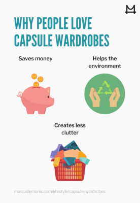 List of reasons why people love capsule wardrobes